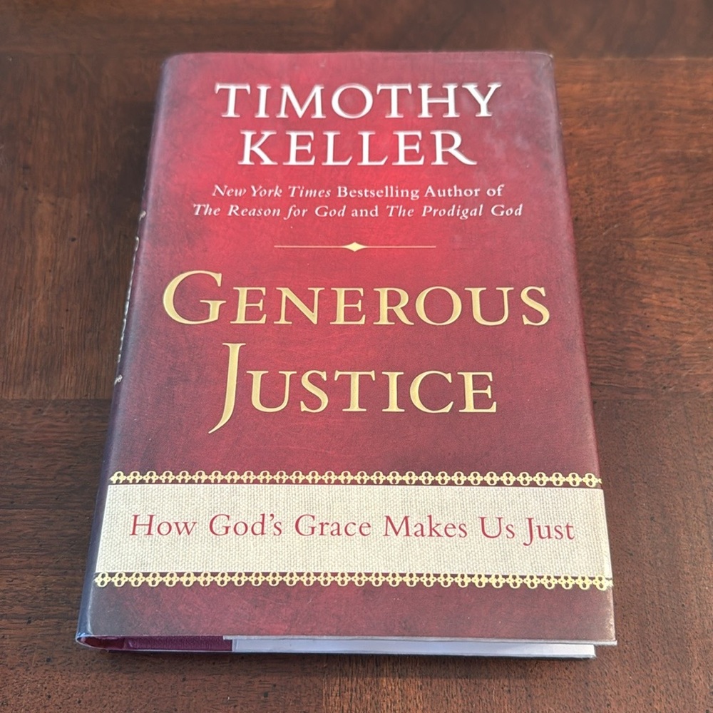 Generous Justice Book by Timothy Keller